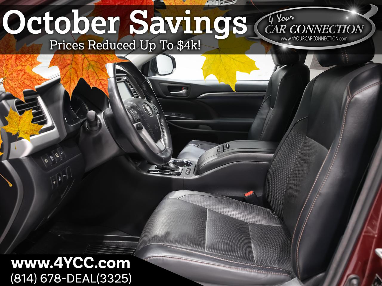 2018 Toyota Highlander Limited Platinum AWD 7-Passenger NAV Cranberry PA