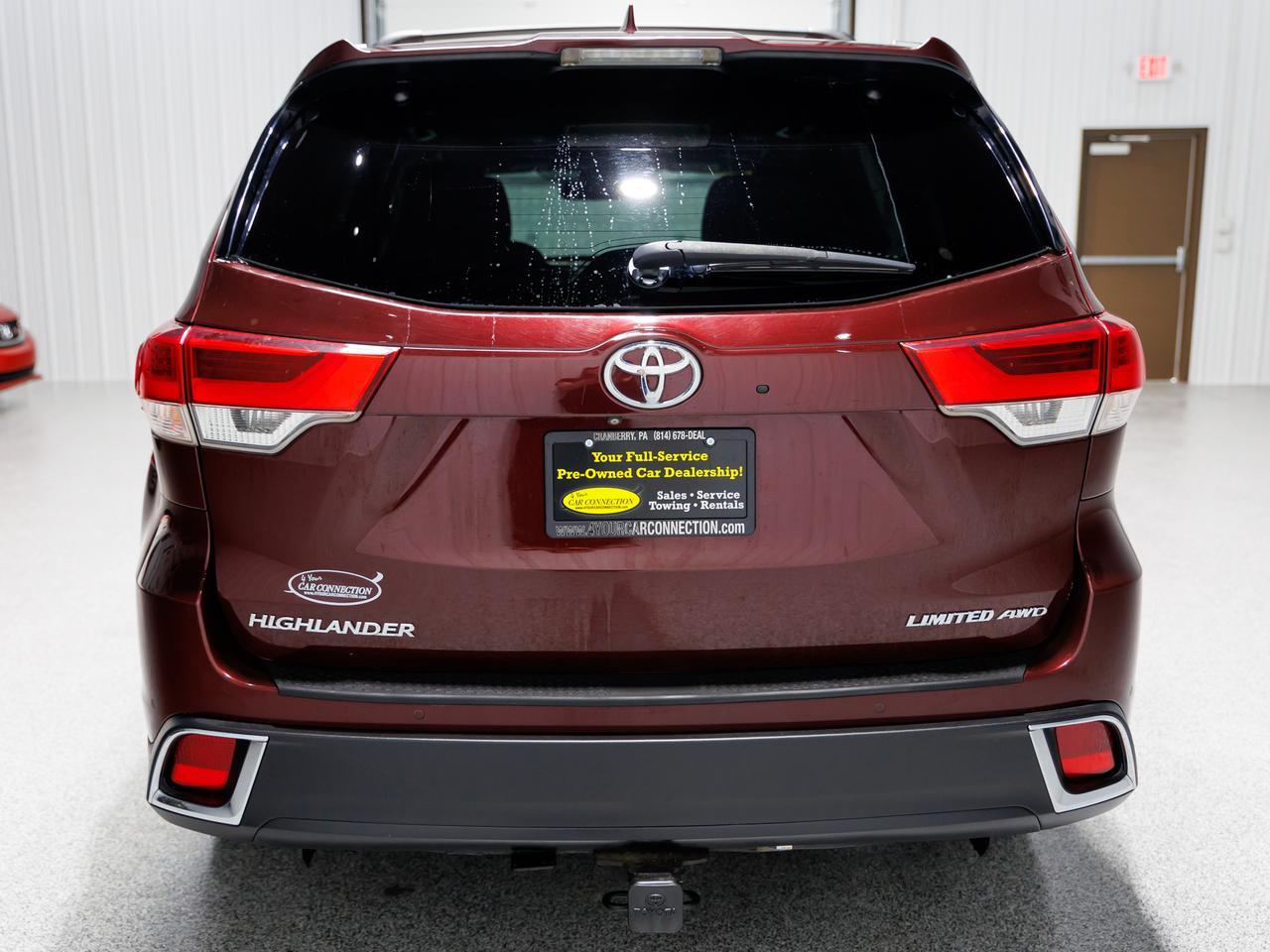 2018 Toyota Highlander Limited Platinum AWD 7-Passenger NAV Cranberry PA