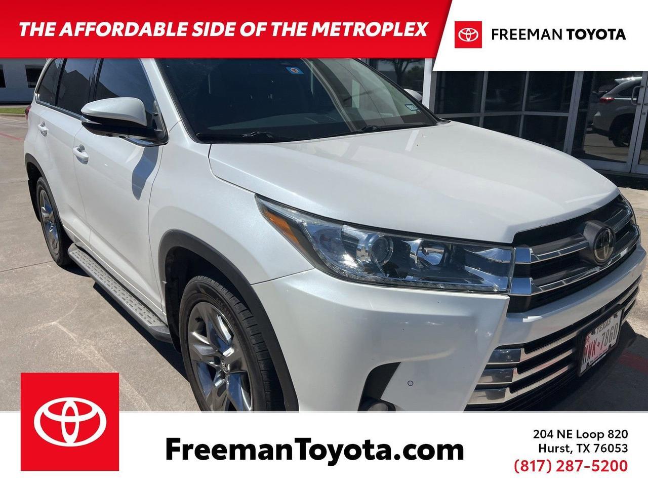 2018 Toyota Highlander Limited Platinum Hurst TX