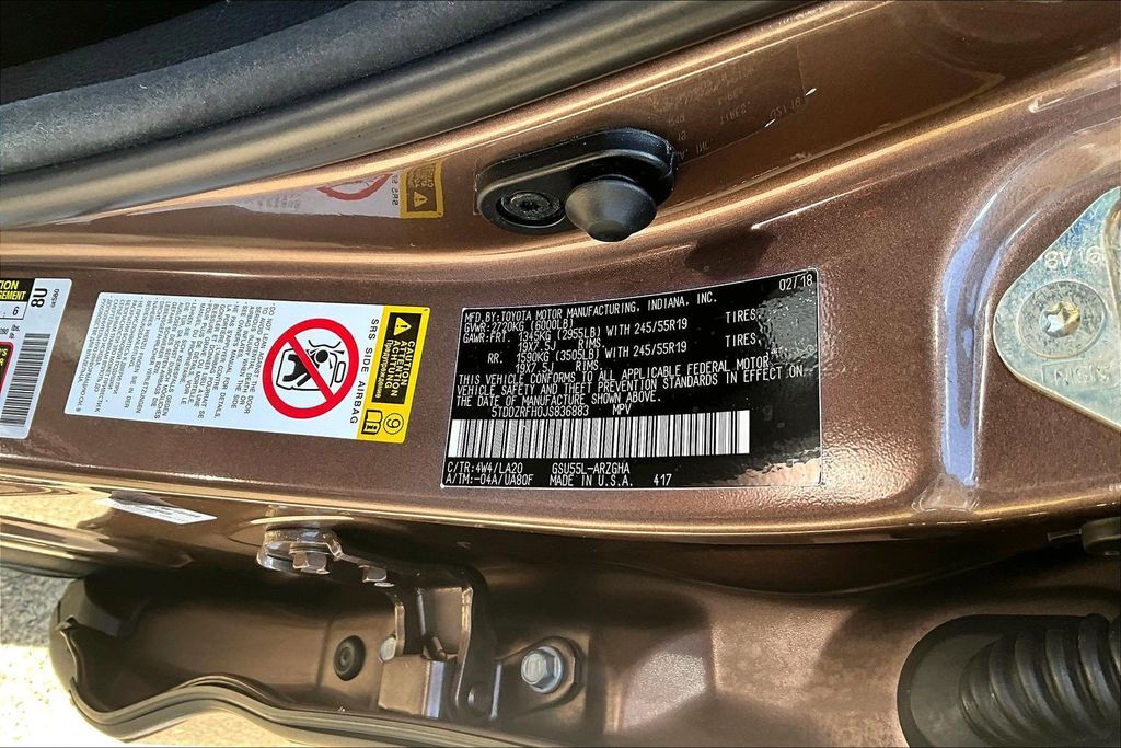 2018 Toyota Highlander Limited Platinum OR