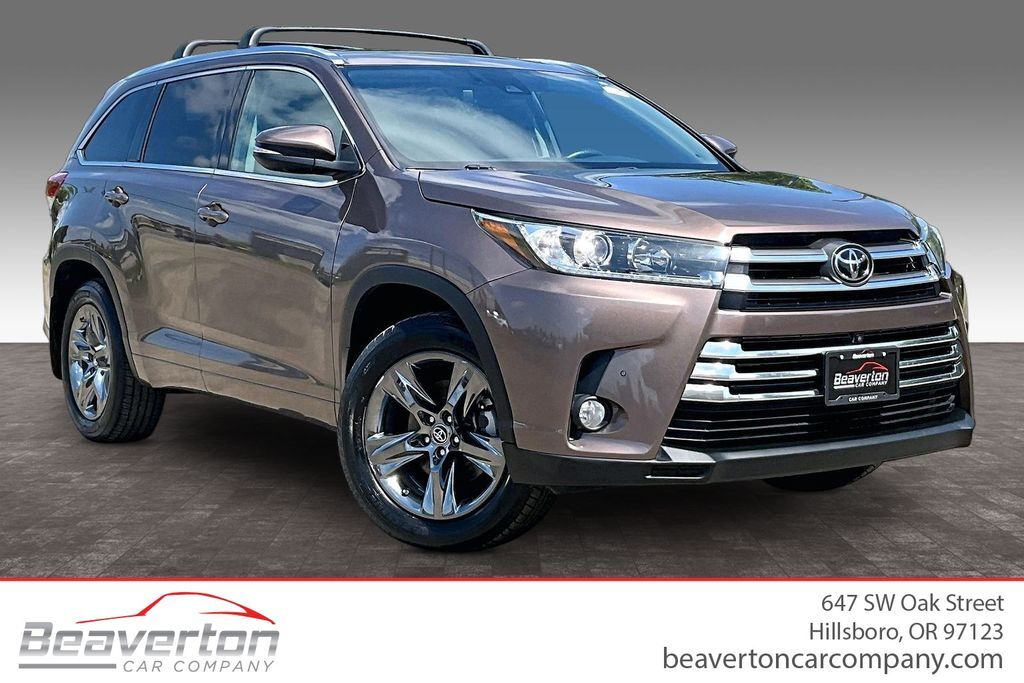 2018 Toyota Highlander Limited Platinum