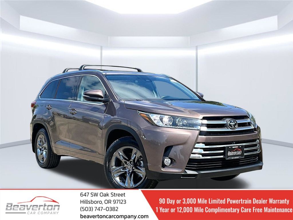 2018 Toyota Highlander Limited Platinum