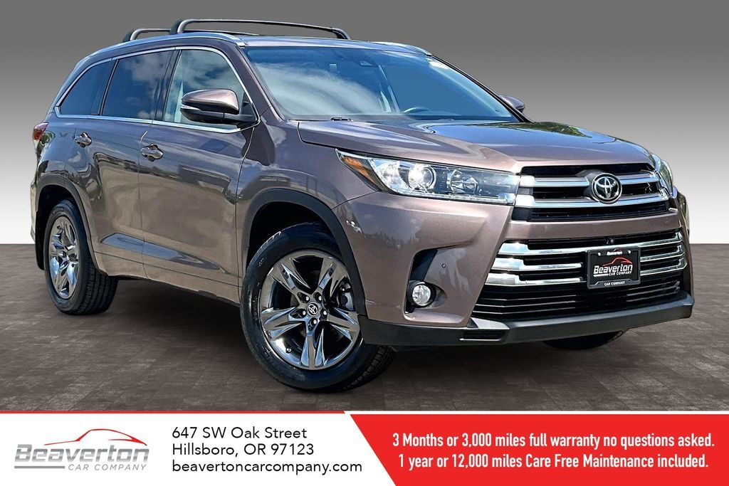 2018 Toyota Highlander Limited Platinum
