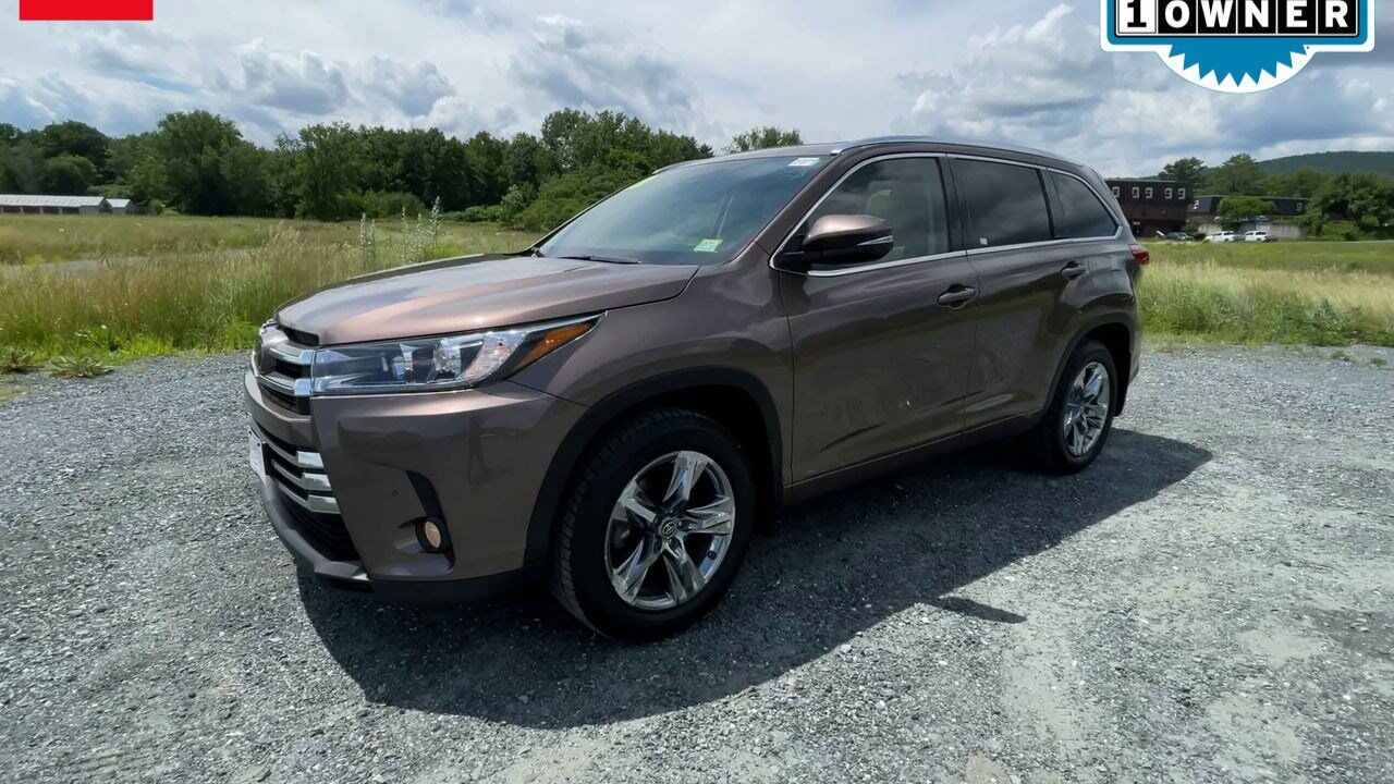 2018 Toyota Highlander Limited Platinum White River Junction VT