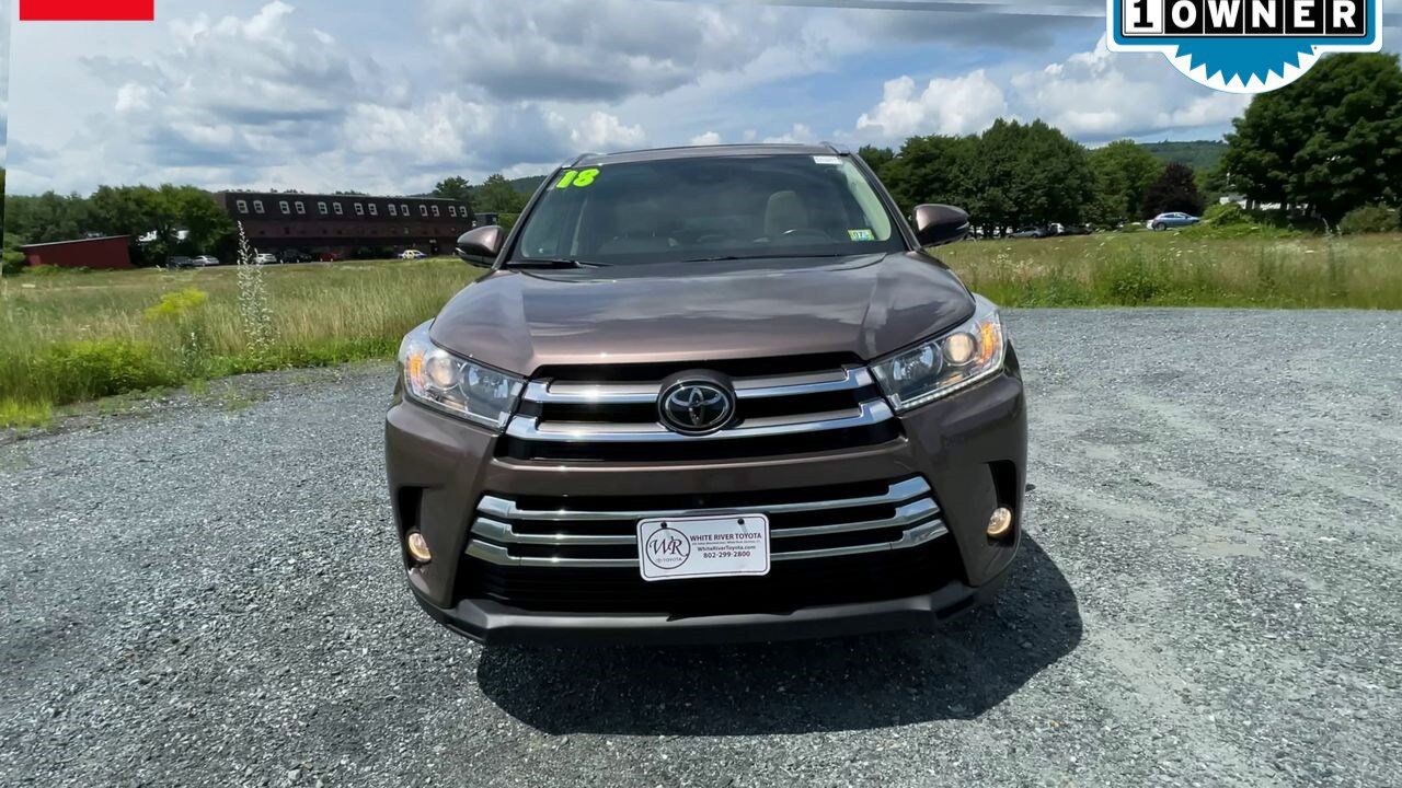 2018 Toyota Highlander Limited Platinum White River Junction VT