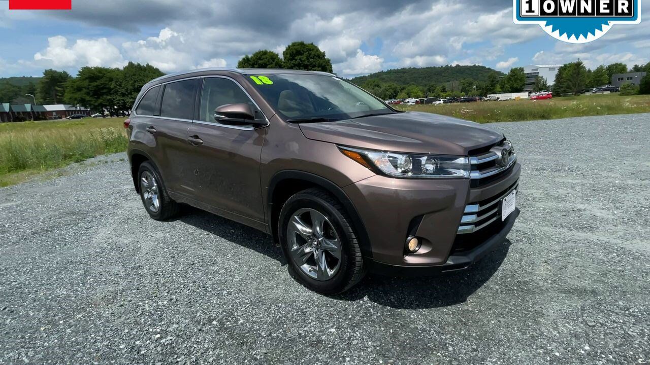 2018 Toyota Highlander Limited Platinum White River Junction VT