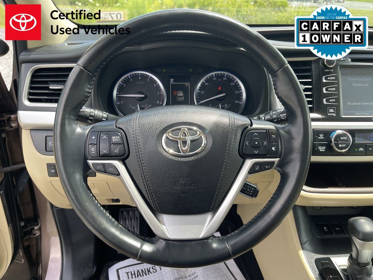 2018 Toyota Highlander Limited Platinum White River Junction VT