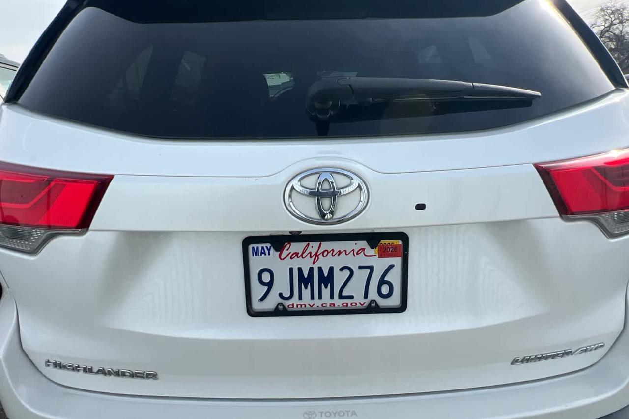 2018 Toyota Highlander Limited Roseville CA