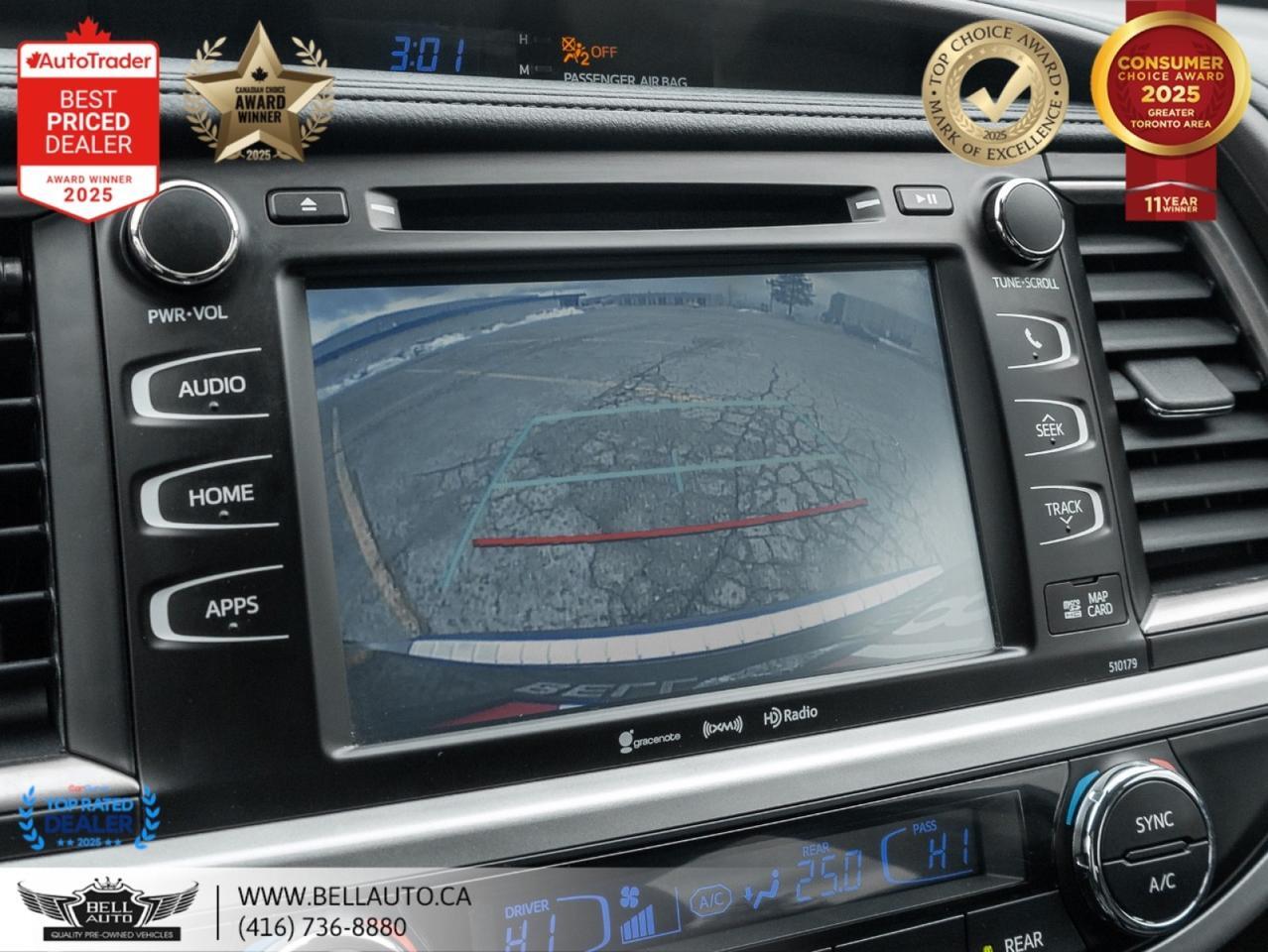 2018 Toyota Highlander XLE | 8PASS | NAVI | B.CAM | SUNROOF | CARPLAY | CDPLAYER | NOACCIDENT Toronto ON