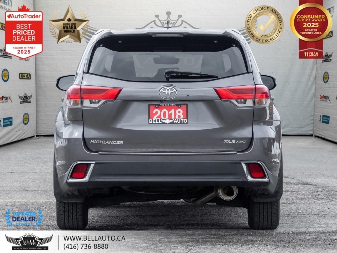 2018 Toyota Highlander XLE | 8PASS | NAVI | B.CAM | SUNROOF | CARPLAY | CDPLAYER | NOACCIDENT Toronto ON