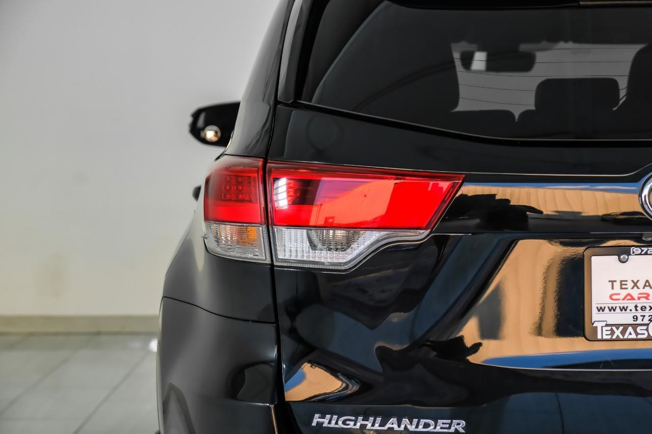 2018 Toyota Highlander XLE AWD V6 BLIND SPOT MONITOR TOYOTA SAFETY SENSE NAVIGATION SUNROOF LEATHER SEATS Carrollton TX
