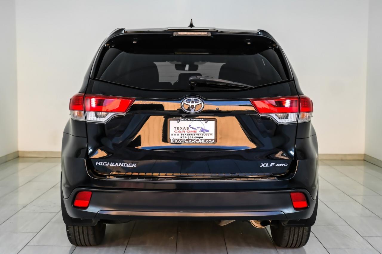 2018 Toyota Highlander XLE AWD V6 BLIND SPOT MONITOR TOYOTA SAFETY SENSE NAVIGATION SUNROOF LEATHER SEATS Carrollton TX