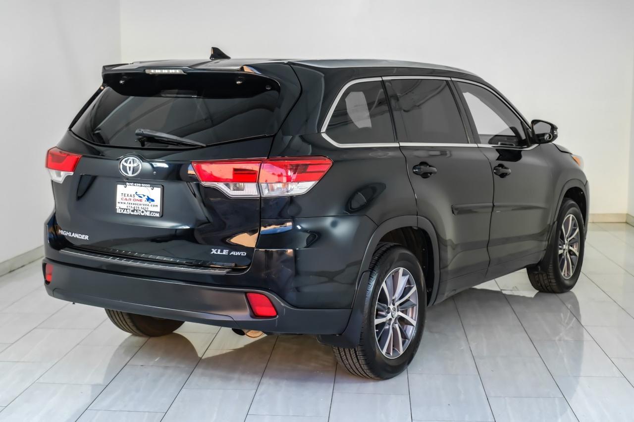 2018 Toyota Highlander XLE AWD V6 BLIND SPOT MONITOR TOYOTA SAFETY SENSE NAVIGATION SUNROOF LEATHER SEATS Carrollton TX