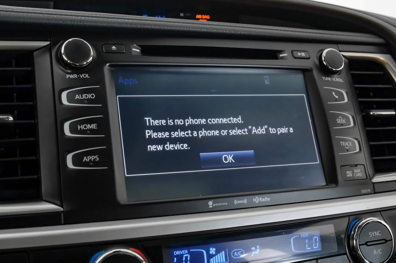 2018 Toyota Highlander XLE AWD V6 BLIND SPOT MONITOR TOYOTA SAFETY SENSE NAVIGATION SUNROOF LEATHER SEATS Carrollton TX