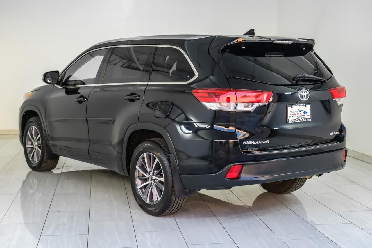 2018 Toyota Highlander XLE AWD V6 BLIND SPOT MONITOR TOYOTA SAFETY SENSE NAVIGATION SUNROOF LEATHER SEATS Carrollton TX