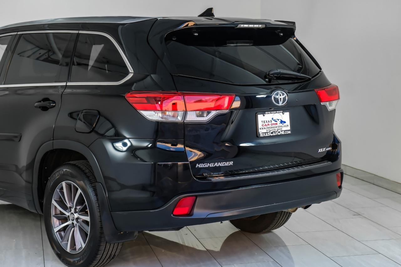 2018 Toyota Highlander XLE AWD V6 BLIND SPOT MONITOR TOYOTA SAFETY SENSE NAVIGATION SUNROOF LEATHER SEATS Carrollton TX