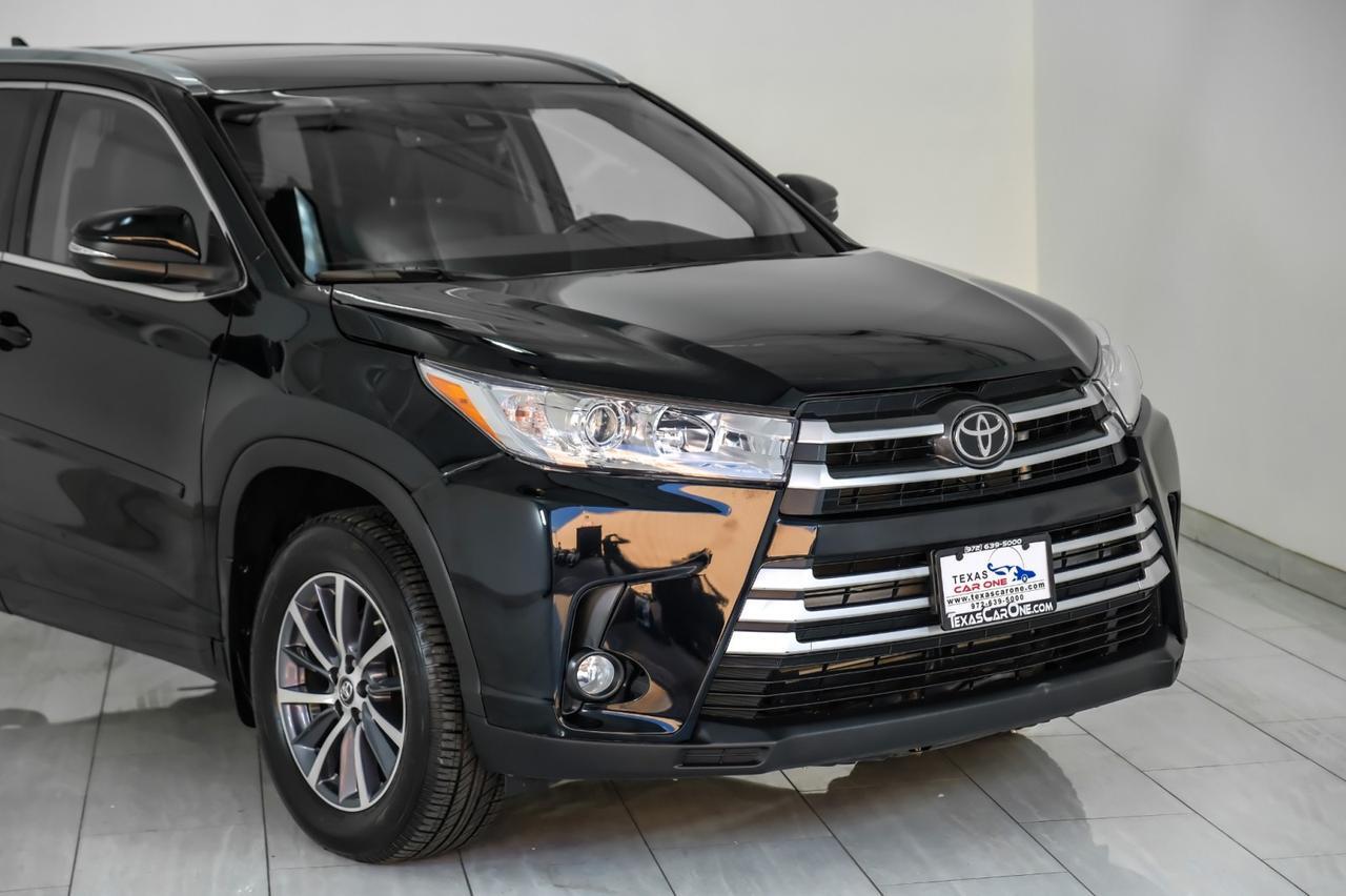 2018 Toyota Highlander XLE AWD V6 BLIND SPOT MONITOR TOYOTA SAFETY SENSE NAVIGATION SUNROOF LEATHER SEATS Carrollton TX