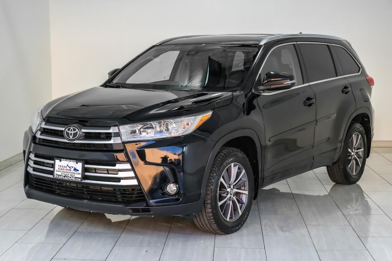 2018 Toyota Highlander XLE AWD V6 BLIND SPOT MONITOR TOYOTA SAFETY SENSE NAVIGATION SUNROOF LEATHER SEATS Carrollton TX