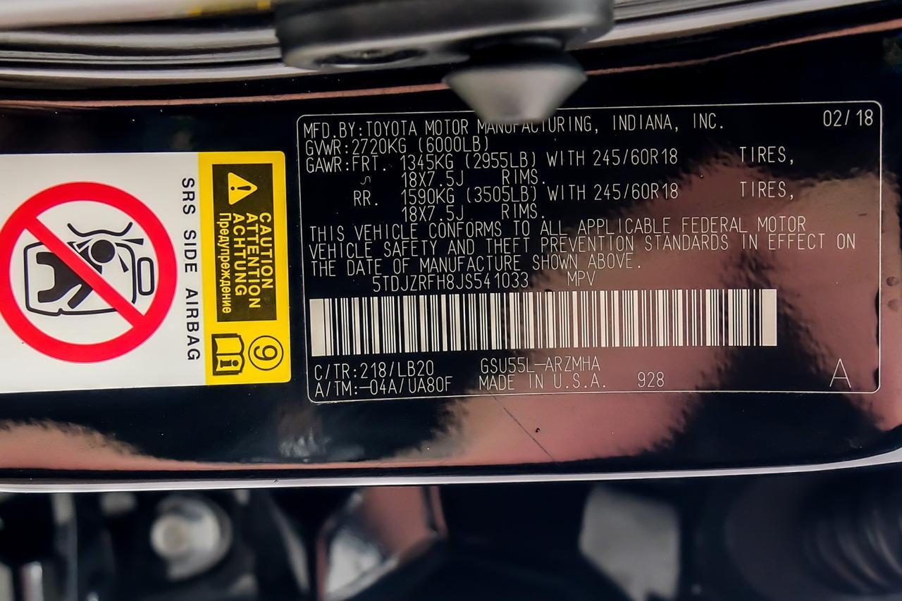 2018 Toyota Highlander XLE AWD V6 BLIND SPOT MONITOR TOYOTA SAFETY SENSE NAVIGATION SUNROOF LEATHER SEATS Carrollton TX