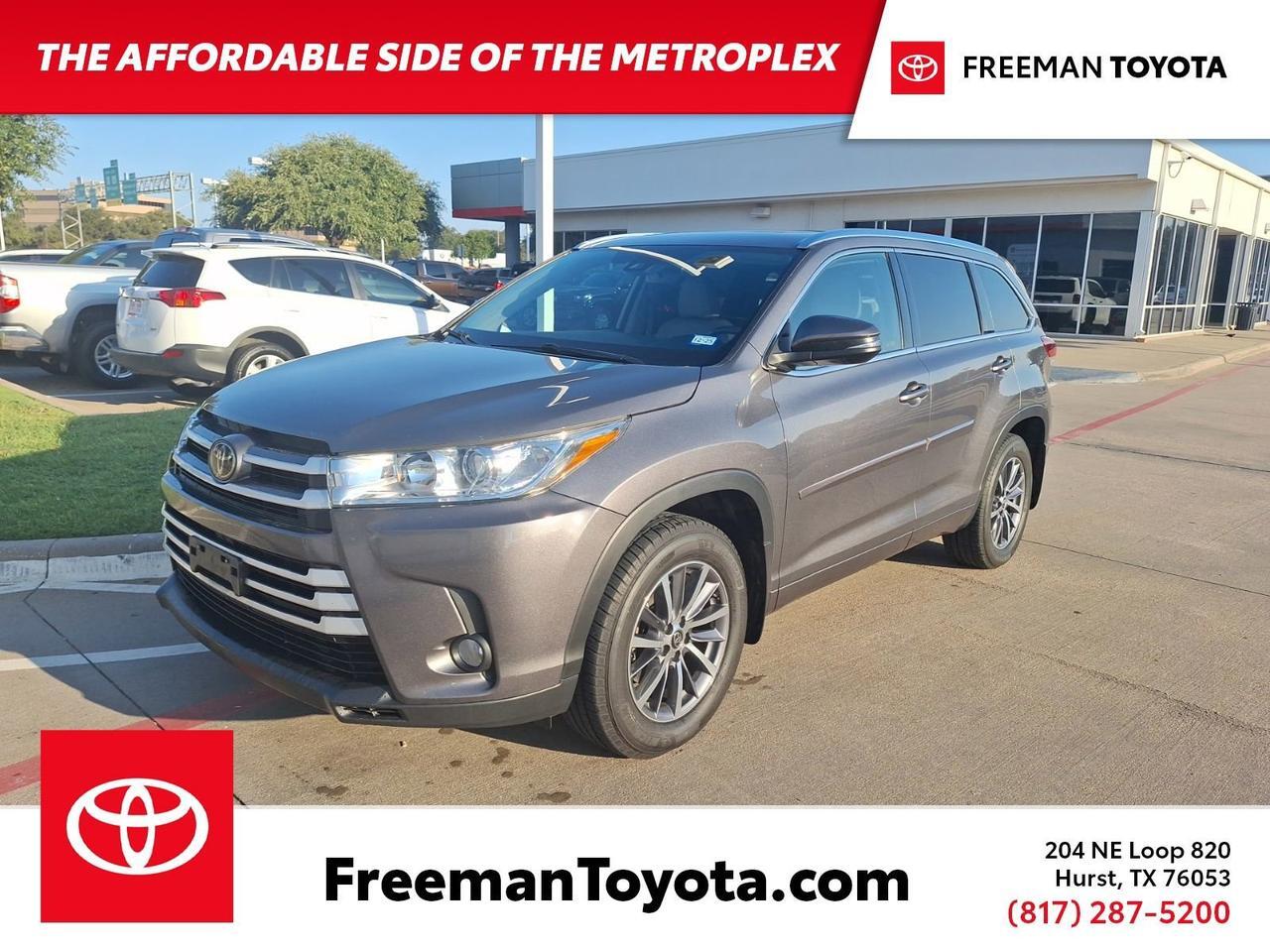2018 Toyota Highlander XLE Hurst TX