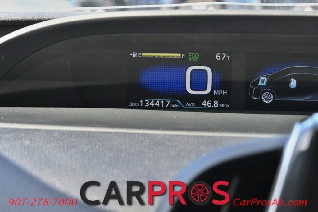2018 Toyota Prius Four Touring - 1.8L Hybrid - Power Front Leather Seats - Keyless Entry - Push To Start - 11.6 Screen w/ Navigation - Wireless Charging - Backup Camera - Blind Spot Monitor w/ Rear Cross-Traffic Alert - 1 Owner Anchorage AK