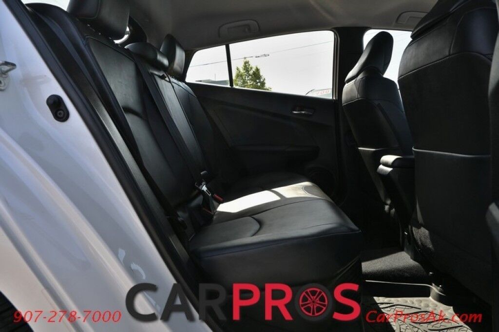 2018 Toyota Prius Four Touring - 1.8L Hybrid - Power Front Leather Seats - Keyless Entry - Push To Start - 11.6 Screen w/ Navigation - Wireless Charging - Backup Camera - Blind Spot Monitor w/ Rear Cross-Traffic Alert - 1 Owner Anchorage AK
