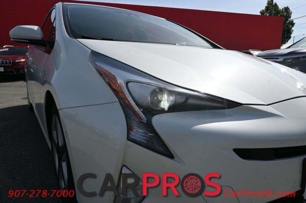 2018 Toyota Prius Four Touring - 1.8L Hybrid - Power Front Leather Seats - Keyless Entry - Push To Start - 11.6 Screen w/ Navigation - Wireless Charging - Backup Camera - Blind Spot Monitor w/ Rear Cross-Traffic Alert - 1 Owner Anchorage AK