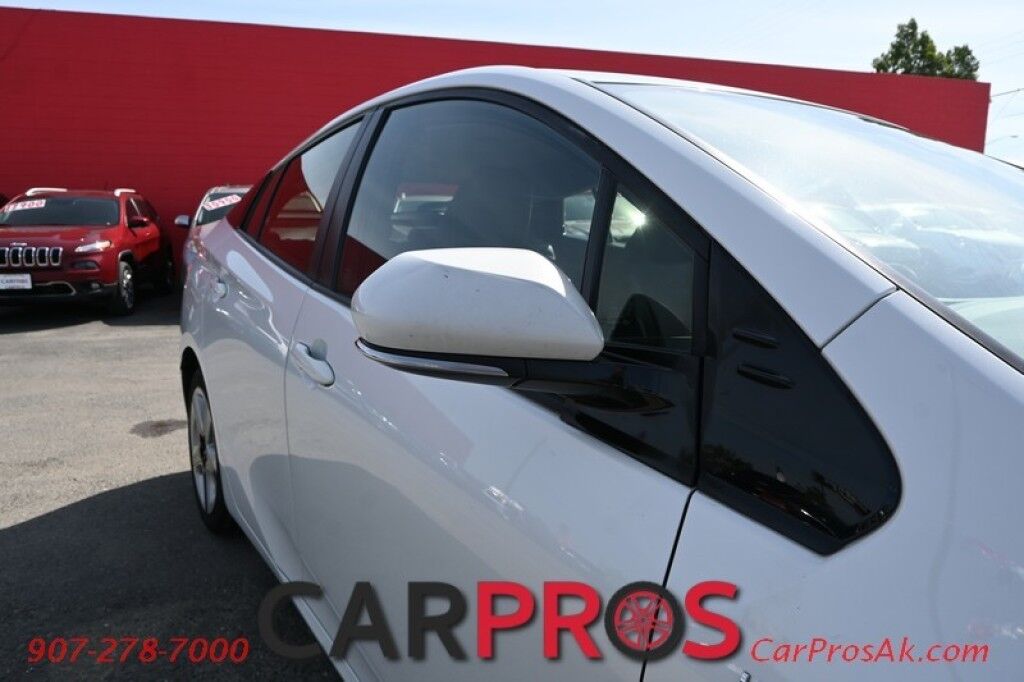 2018 Toyota Prius Four Touring - 1.8L Hybrid - Power Front Leather Seats - Keyless Entry - Push To Start - 11.6 Screen w/ Navigation - Wireless Charging - Backup Camera - Blind Spot Monitor w/ Rear Cross-Traffic Alert - 1 Owner Anchorage AK