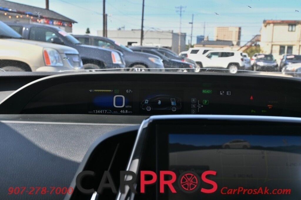 2018 Toyota Prius Four Touring - 1.8L Hybrid - Power Front Leather Seats - Keyless Entry - Push To Start - 11.6 Screen w/ Navigation - Wireless Charging - Backup Camera - Blind Spot Monitor w/ Rear Cross-Traffic Alert - 1 Owner Anchorage AK