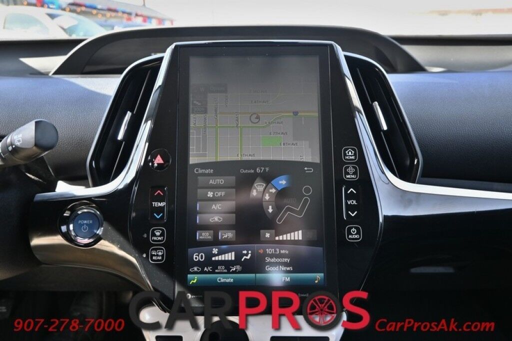 2018 Toyota Prius Four Touring - 1.8L Hybrid - Power Front Leather Seats - Keyless Entry - Push To Start - 11.6 Screen w/ Navigation - Wireless Charging - Backup Camera - Blind Spot Monitor w/ Rear Cross-Traffic Alert - 1 Owner Anchorage AK