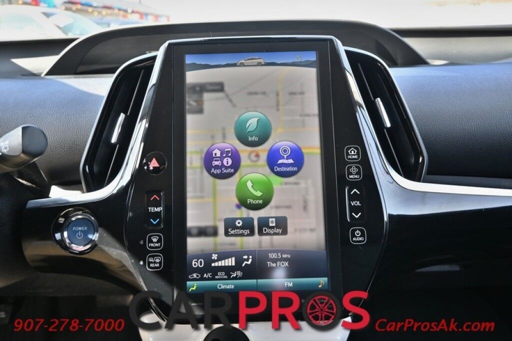 2018 Toyota Prius Four Touring - 1.8L Hybrid - Power Front Leather Seats - Keyless Entry - Push To Start - 11.6 Screen w/ Navigation - Wireless Charging - Backup Camera - Blind Spot Monitor w/ Rear Cross-Traffic Alert - 1 Owner Anchorage AK