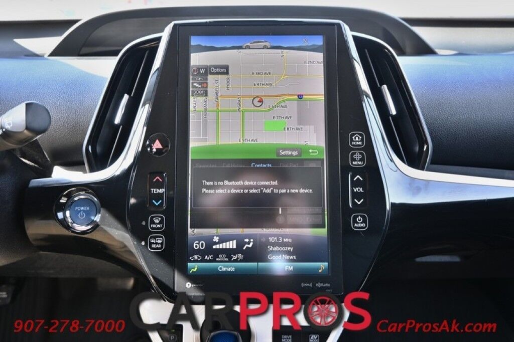 2018 Toyota Prius Four Touring - 1.8L Hybrid - Power Front Leather Seats - Keyless Entry - Push To Start - 11.6 Screen w/ Navigation - Wireless Charging - Backup Camera - Blind Spot Monitor w/ Rear Cross-Traffic Alert - 1 Owner Anchorage AK