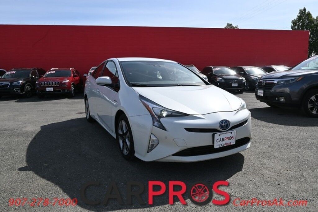 2018 Toyota Prius Four Touring - 1.8L Hybrid - Power Front Leather Seats - Keyless Entry - Push To Start - 11.6 Screen w/ Navigation - Wireless Charging - Backup Camera - Blind Spot Monitor w/ Rear Cross-Traffic Alert - 1 Owner Anchorage AK