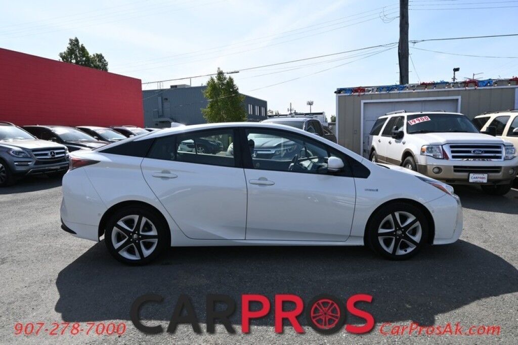 2018 Toyota Prius Four Touring - 1.8L Hybrid - Power Front Leather Seats - Keyless Entry - Push To Start - 11.6 Screen w/ Navigation - Wireless Charging - Backup Camera - Blind Spot Monitor w/ Rear Cross-Traffic Alert - 1 Owner Anchorage AK