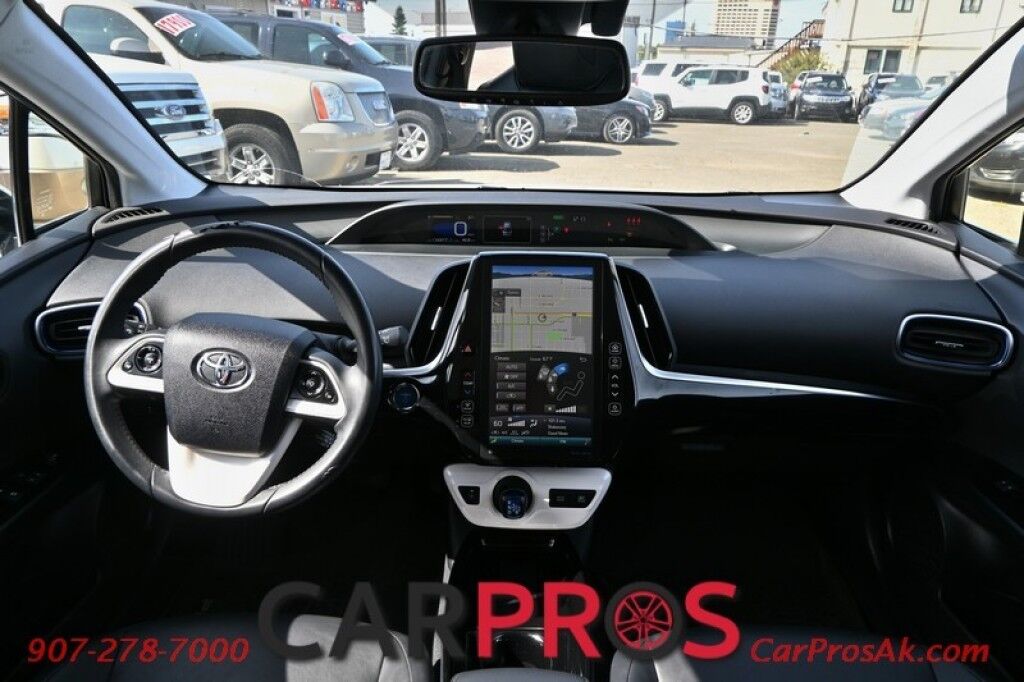 2018 Toyota Prius Four Touring - 1.8L Hybrid - Power Front Leather Seats - Keyless Entry - Push To Start - 11.6 Screen w/ Navigation - Wireless Charging - Backup Camera - Blind Spot Monitor w/ Rear Cross-Traffic Alert - 1 Owner Anchorage AK
