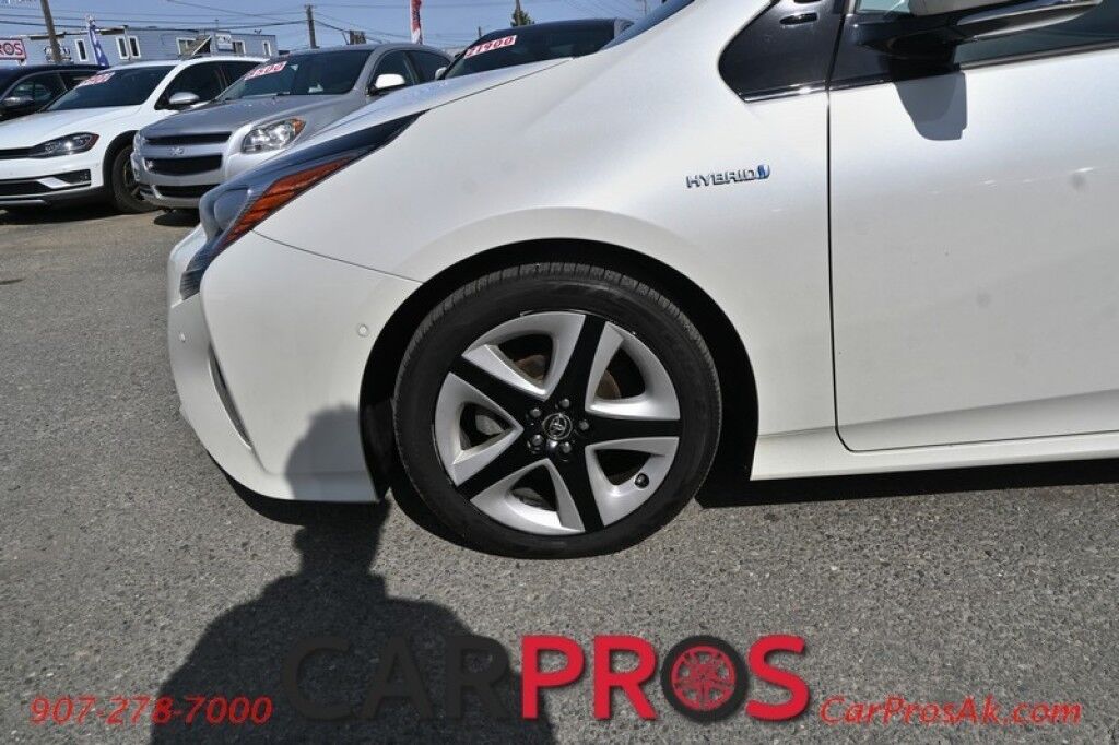 2018 Toyota Prius Four Touring - 1.8L Hybrid - Power Front Leather Seats - Keyless Entry - Push To Start - 11.6 Screen w/ Navigation - Wireless Charging - Backup Camera - Blind Spot Monitor w/ Rear Cross-Traffic Alert - 1 Owner Anchorage AK
