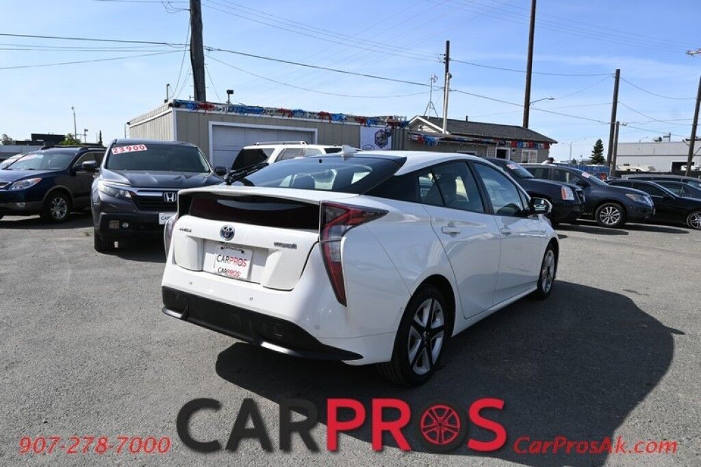 2018 Toyota Prius Four Touring - 1.8L Hybrid - Power Front Leather Seats - Keyless Entry - Push To Start - 11.6 Screen w/ Navigation - Wireless Charging - Backup Camera - Blind Spot Monitor w/ Rear Cross-Traffic Alert - 1 Owner Anchorage AK