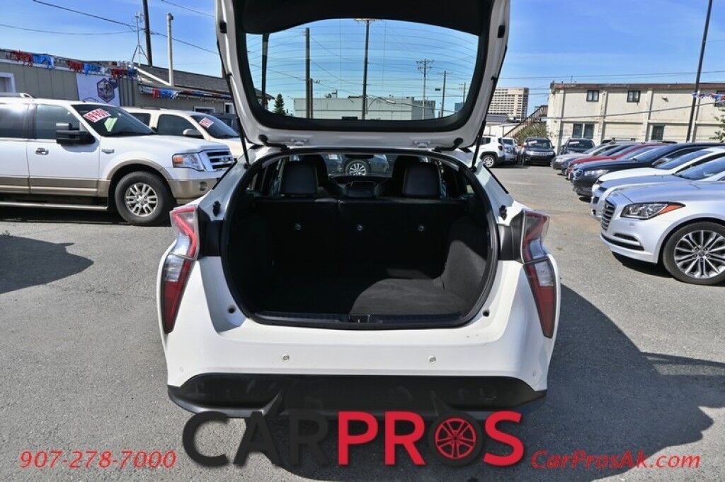 2018 Toyota Prius Four Touring - 1.8L Hybrid - Power Front Leather Seats - Keyless Entry - Push To Start - 11.6 Screen w/ Navigation - Wireless Charging - Backup Camera - Blind Spot Monitor w/ Rear Cross-Traffic Alert - 1 Owner Anchorage AK