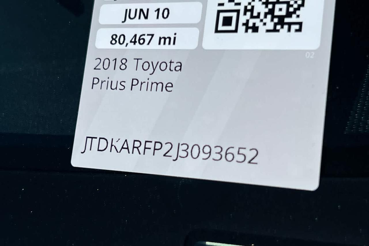 2018 Toyota Prius Prime Premium Roseville CA