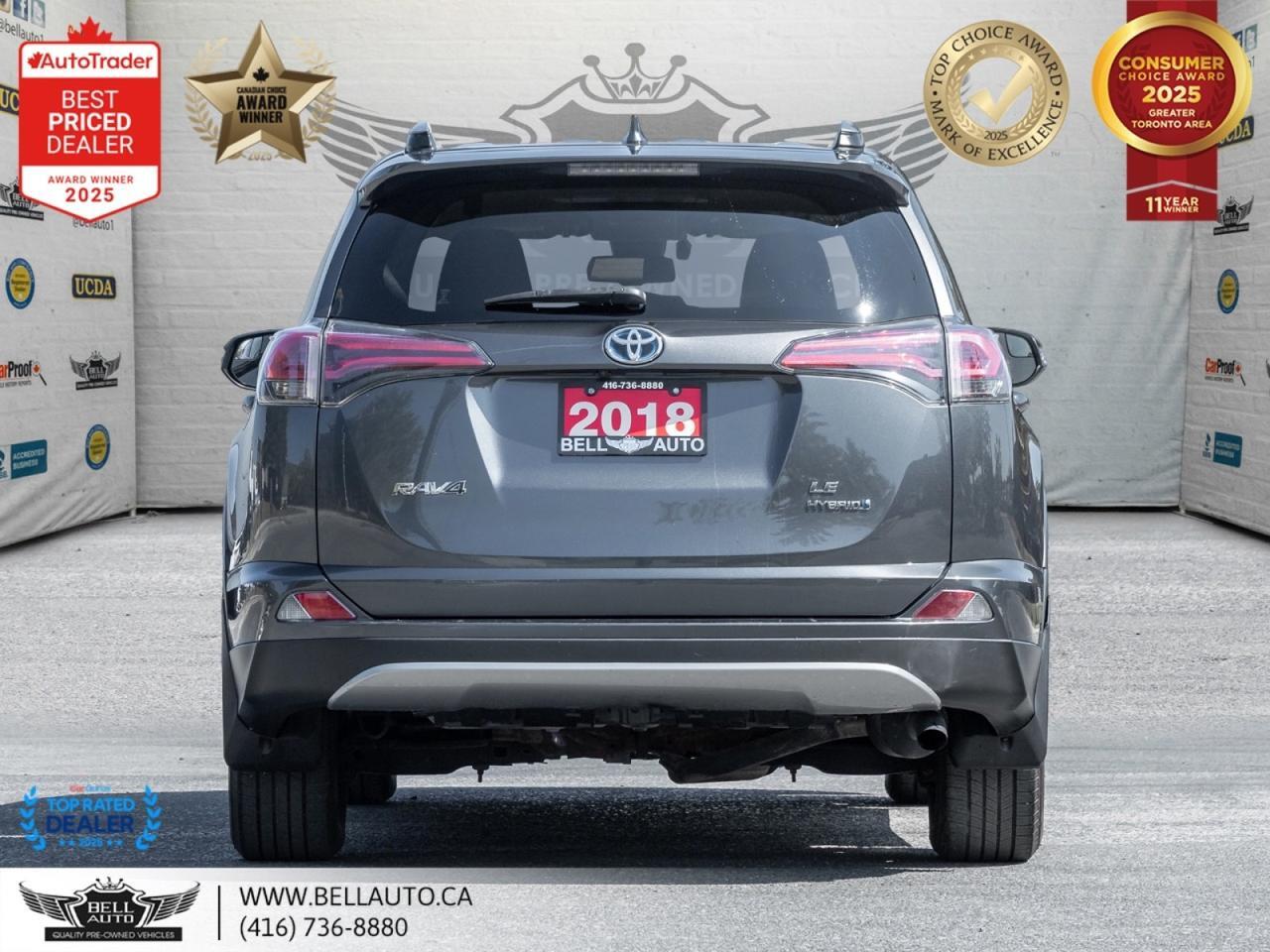 2018 Toyota RAV4 Hybrid LE+ | B.CAM | B.SPOT | ROOFRACKS | NOACCIDENT Toronto ON