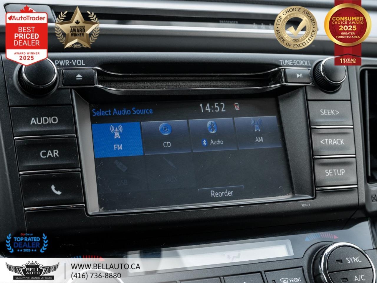 2018 Toyota RAV4 Hybrid LE+ B.CAM B.SPOT ROOFRACKS NOACCIDENT Toronto ON