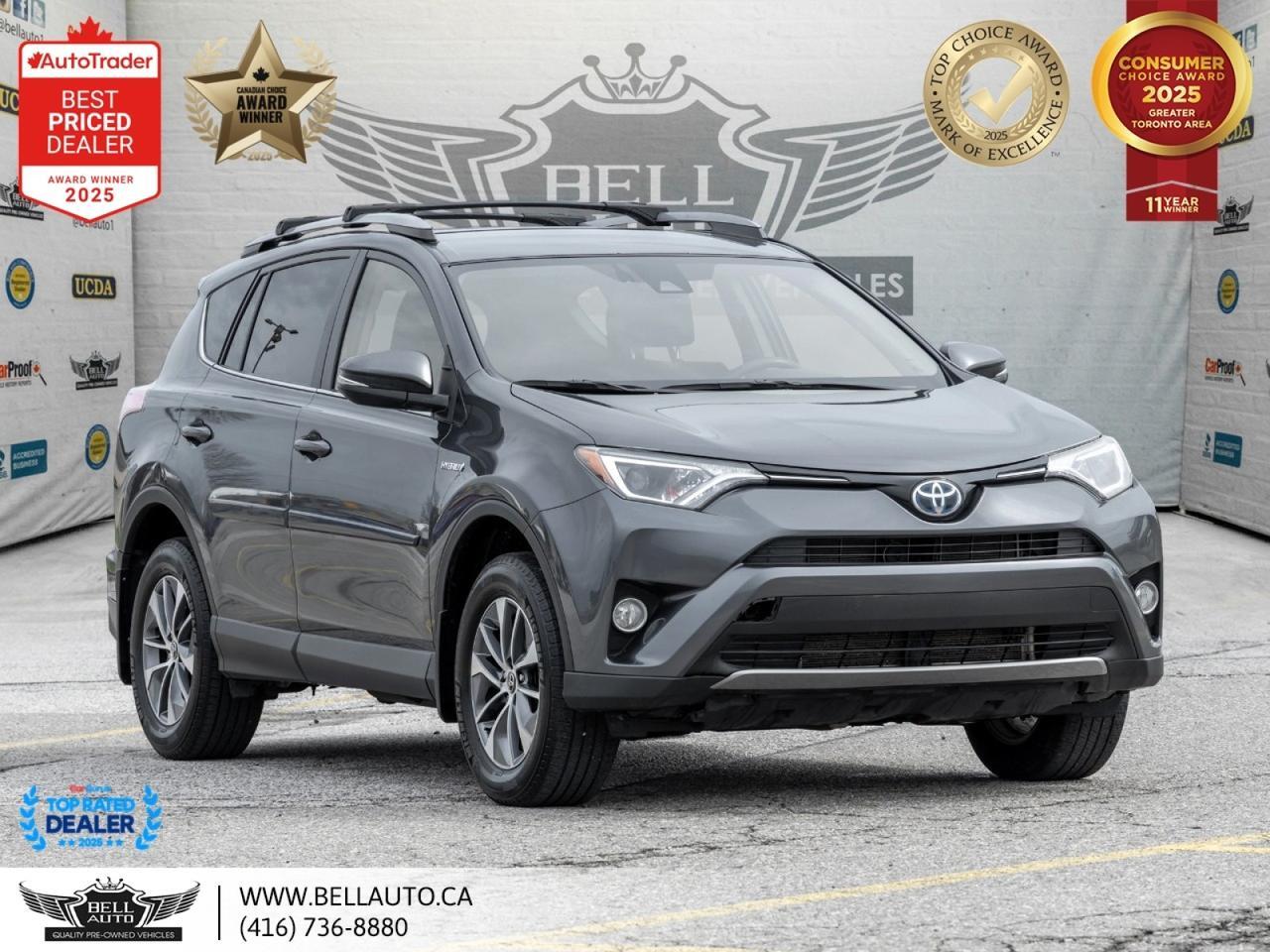 2018 Toyota RAV4 Hybrid LE+ B.CAM B.SPOT ROOFRACKS NOACCIDENT