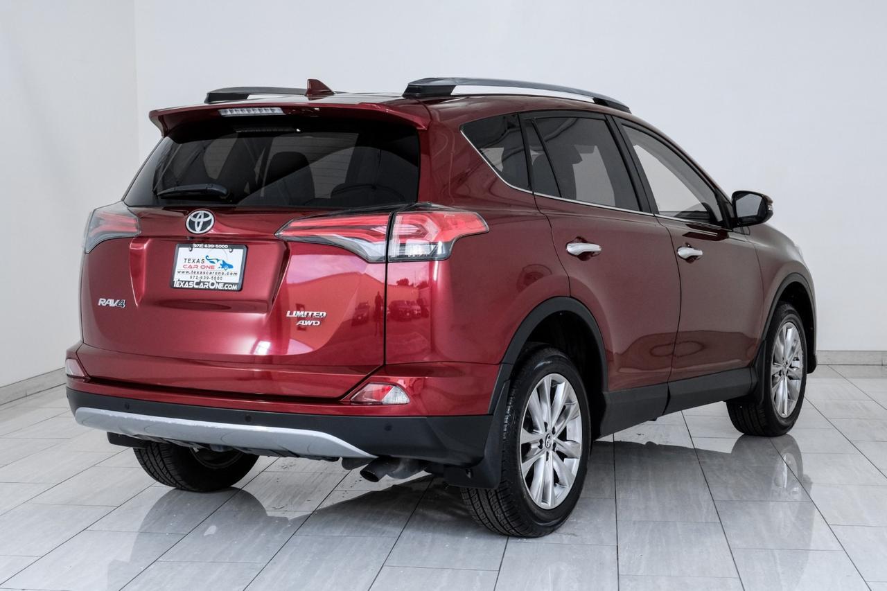 2018 Toyota RAV4 LIMITED AWD TOYOTA SAFETY SENSE BLIND SPOT LANE DEPARTURE PRE CO Carrollton TX