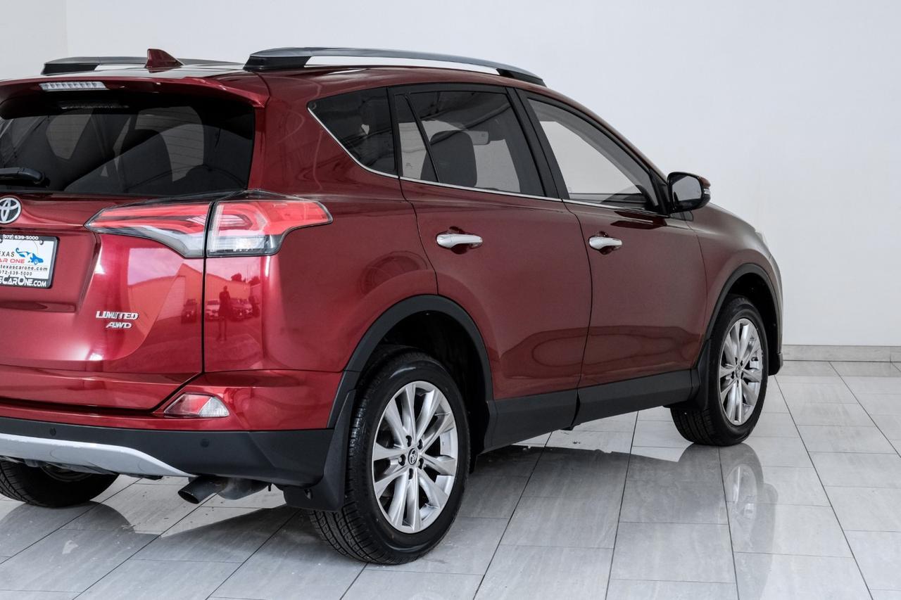 2018 Toyota RAV4 LIMITED AWD TOYOTA SAFETY SENSE BLIND SPOT LANE DEPARTURE PRE CO Carrollton TX