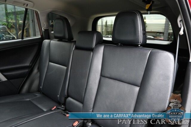 2018 Toyota RAV4 Limited / AWD / Advanced Technology Package / Auto Start / Power & Heated Leather Seats / Navigation / Sunroof / JBL Speakers / Cruise Control / Lane Departure & Blind Spot / Bluetooth / Back Up Camera / 28 MPG Anchorage AK