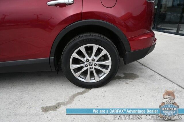 2018 Toyota RAV4 Limited / AWD / Advanced Technology Package / Auto Start / Power & Heated Seats / Navigation / Sunroof / JBL Speakers / Cruise Control / Lane Departure & Blind Spot / Bluetooth / Back Up Camera / 28 MPG Anchorage AK
