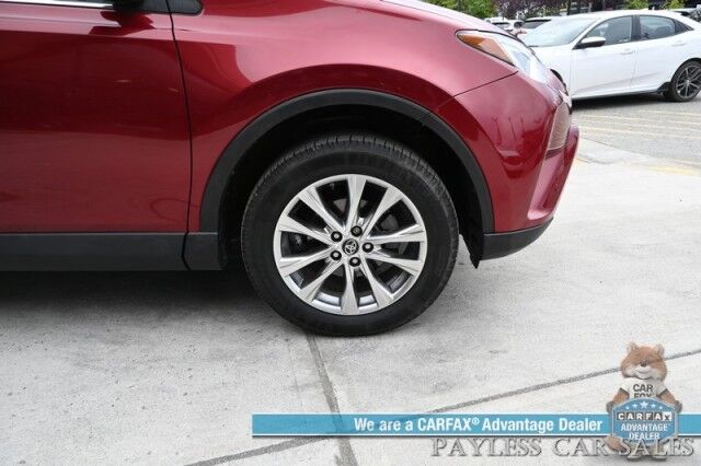 2018 Toyota RAV4 Limited / AWD / Advanced Technology Package / Auto Start / Power & Heated Seats / Navigation / Sunroof / JBL Speakers / Cruise Control / Lane Departure & Blind Spot / Bluetooth / Back Up Camera / 28 MPG Anchorage AK