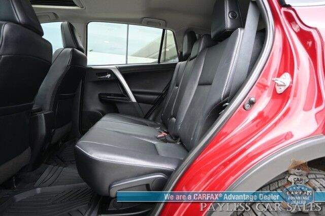 2018 Toyota RAV4 Limited / AWD / Advanced Technology Package / Auto Start / Power & Heated Seats / Navigation / Sunroof / JBL Speakers / Cruise Control / Lane Departure & Blind Spot / Bluetooth / Back Up Camera / 28 MPG Anchorage AK
