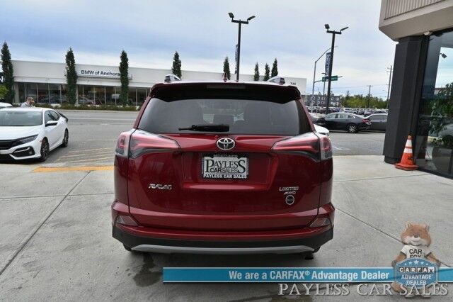 2018 Toyota RAV4 Limited / AWD / Advanced Technology Package / Auto Start / Power & Heated Seats / Navigation / Sunroof / JBL Speakers / Cruise Control / Lane Departure & Blind Spot / Bluetooth / Back Up Camera / 28 MPG Anchorage AK