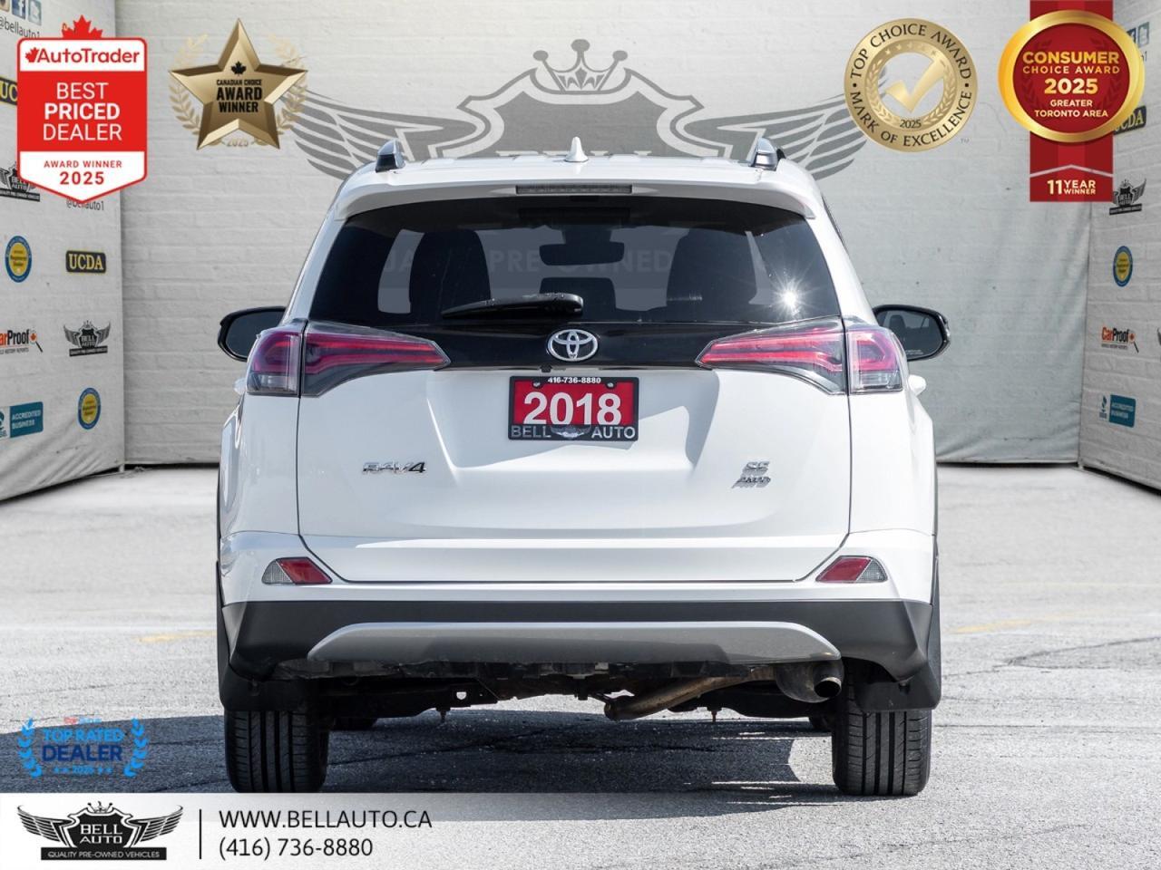 2018 Toyota RAV4 SE | NAVI | B.CAM | SUNROOF | LTHR | LOWKMS | NOACCIDENT Toronto ON